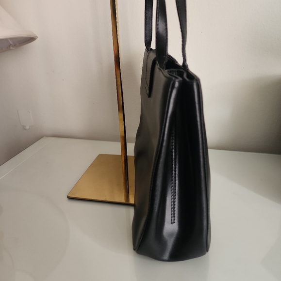 Givenchy "G" Metallic Gold Black Handbag - Picture 5 of 13